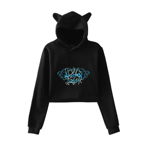 Addison Rae Cropped Hoodie #3