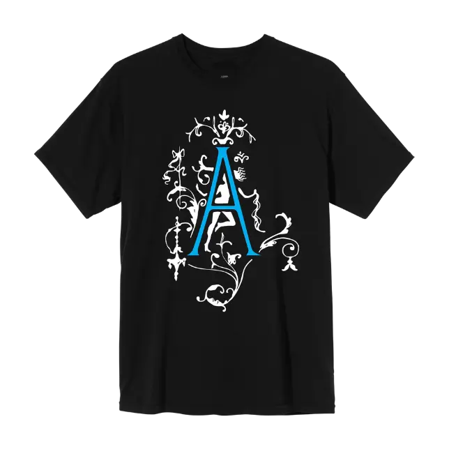 a logo tee