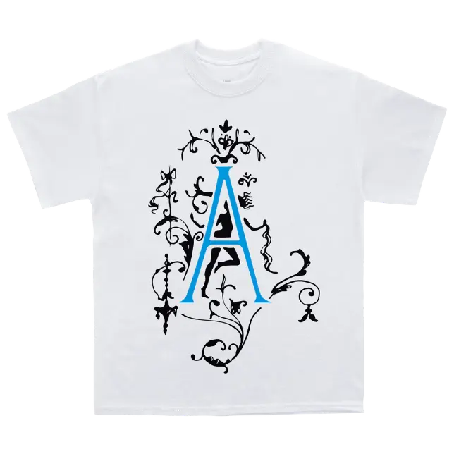 a logo tee